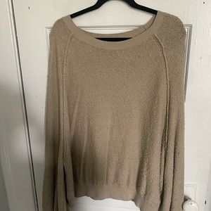 Free People French Grey Sweater